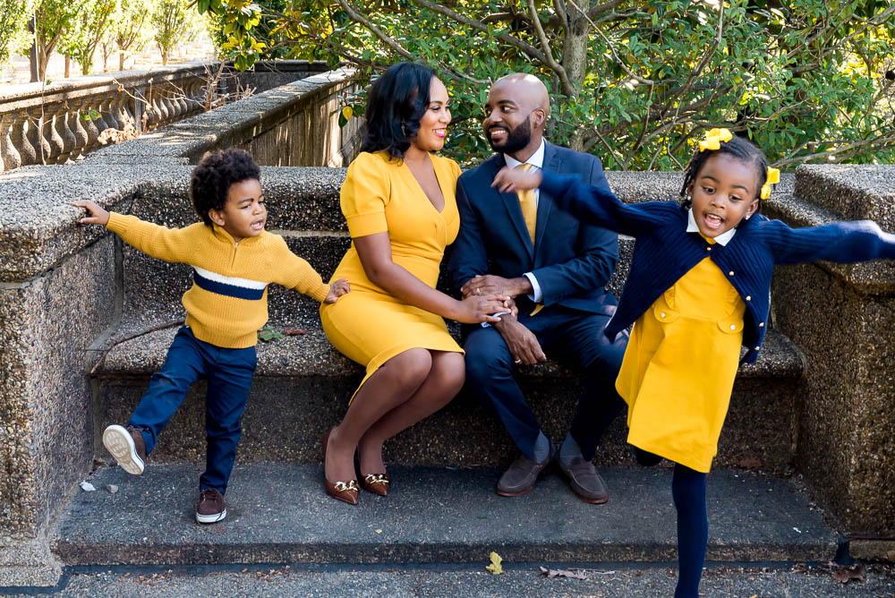 Black family photoshoot